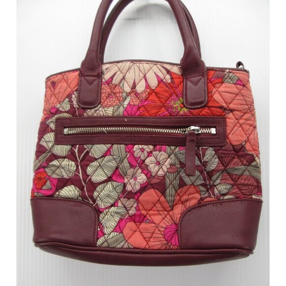 Vera Bradley Bag Day Off In Bohemian Faux Leather Tote Handbag * - Picture 1 of 15